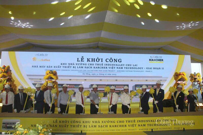Khởi công khu nhà xưởng cho thuê Indusvalley Chu Lai giai đoạn 2