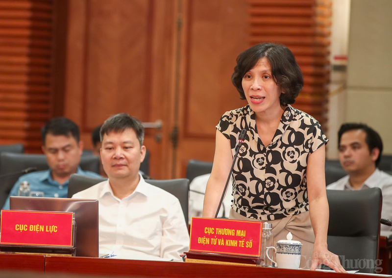 Bà Lại Việt Anh, Phó Cục trưởng Cục Thương mại điện tử và Kinh tế số.