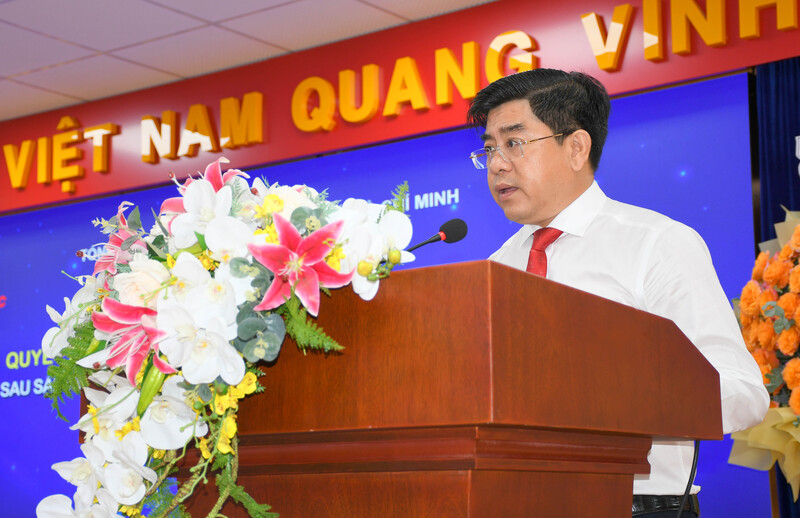 Ông Bùi Hải Thành - Phó Tổng Giám đốc Tổng công ty Điện lực TP. Hồ Chí Minh. Ảnh: Minh Khuê.