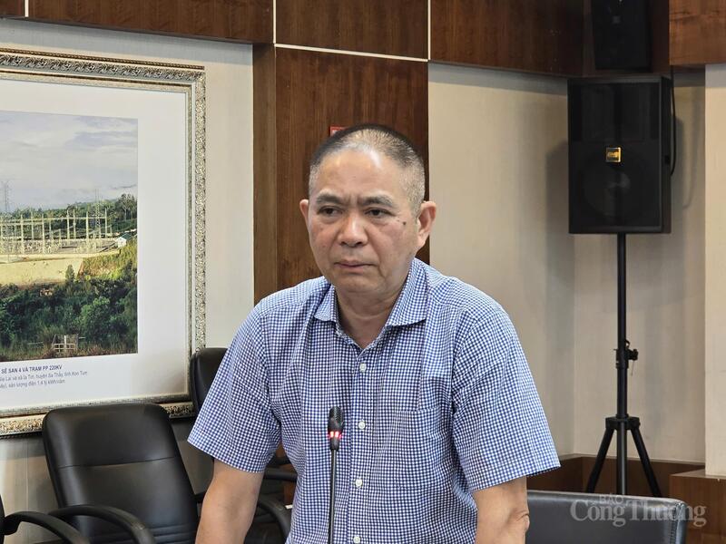 Ông Vũ Xuân Khu - Phó Tổng giám đốc NSMO phát biểu kết luận và chỉ đạo các đơn vị NSMO
