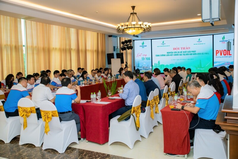 Hội thảo tăng cường liên kết chuỗi giá trị dầu khí giữa BSR và PVOIL (Ảnh: BSR)