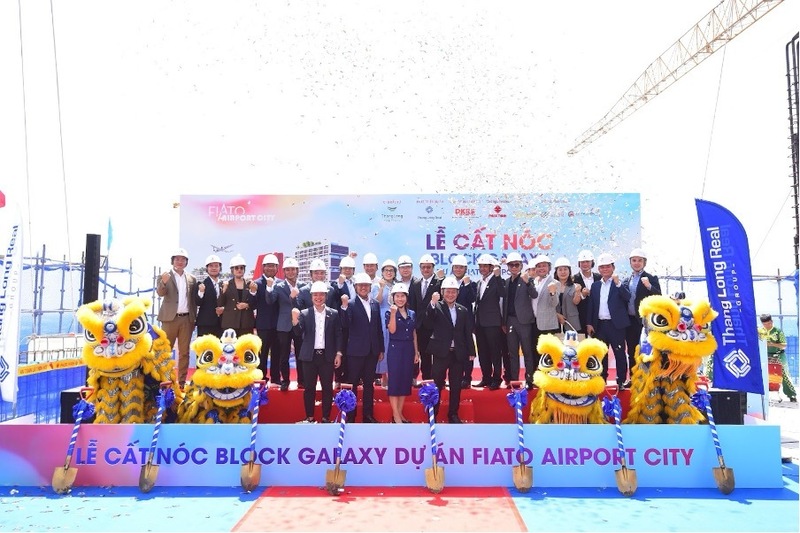Ngày 3/8, Block Galaxy tại FIATO AIRPORT CITY đã chính thức cất nóc, khẳng định tiến độ vượt trội