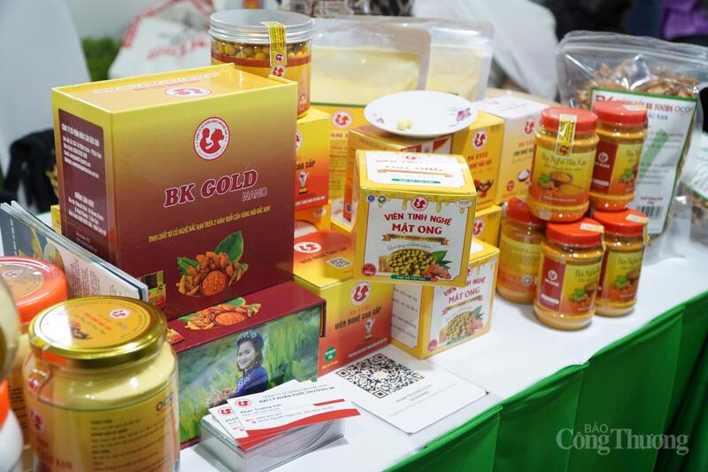 Các sản phẩm của đại lý phân phối Trường Mi, một đơn vị trực thuộc Công ty Cổ phần Nông sản Bắc Kạn.