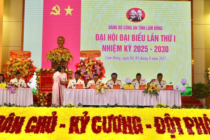 Đại hội đại biểu Công an tỉnh Lâm Đồng lần thứ I, nhiệm kỳ 2025-2030