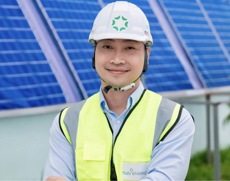 Ông Nguyễn Tất Tú Linh, Giám đốc Phát triển & Đối ngoại của SUN Energy. Ảnh: Bình An