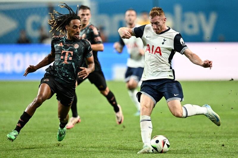 Lịch thi đấu bóng đá ngày 7/8, rạng sáng 8/8 sẽ có trận đấu giao hữu giữa Tottenham và Bayern Munich. Ảnh: UEFA