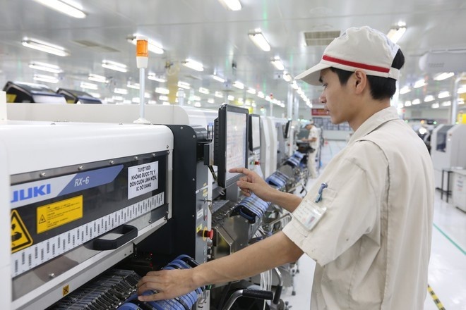 Cần có những chính sách ưu tiên cụ thể đối với dự án FDI chuyển giao công nghệ với doanh nghiệp trong nước. Ảnh: Anh Minh/VGP