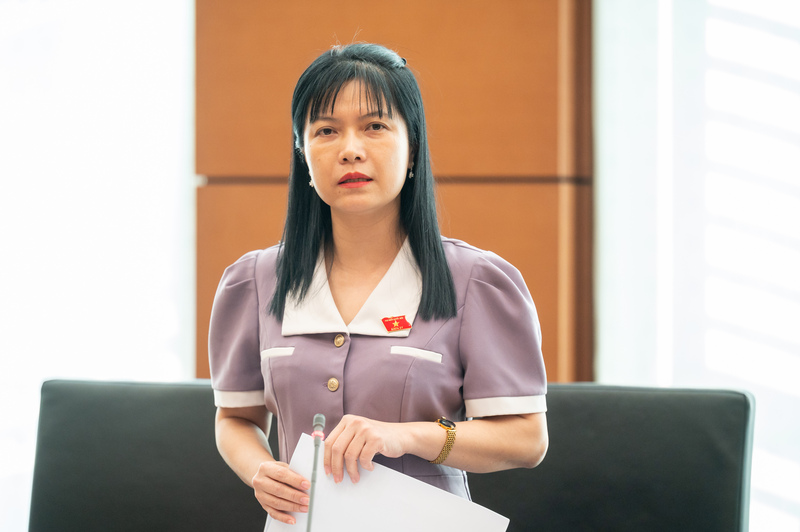 Đại biểu Quốc hội Tạ Thị Yên - đoàn Điện Biên