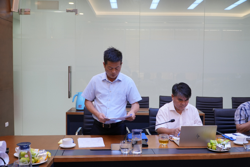 Ông Vũ Xuân Dũng – Chủ tịch kiêm Giám đốc Công ty TNHH MTV thủy điện Trung Sơn kết quả hoạt động SXKD giai đoạn 2022-2024, 6 tháng đầu năm 2025