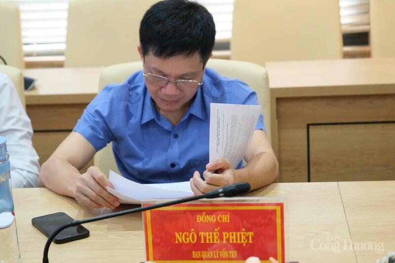 Ông Ngô Thế Phiệt, Ban Quản lý vốn TKV. Ảnh: Lê Sơn