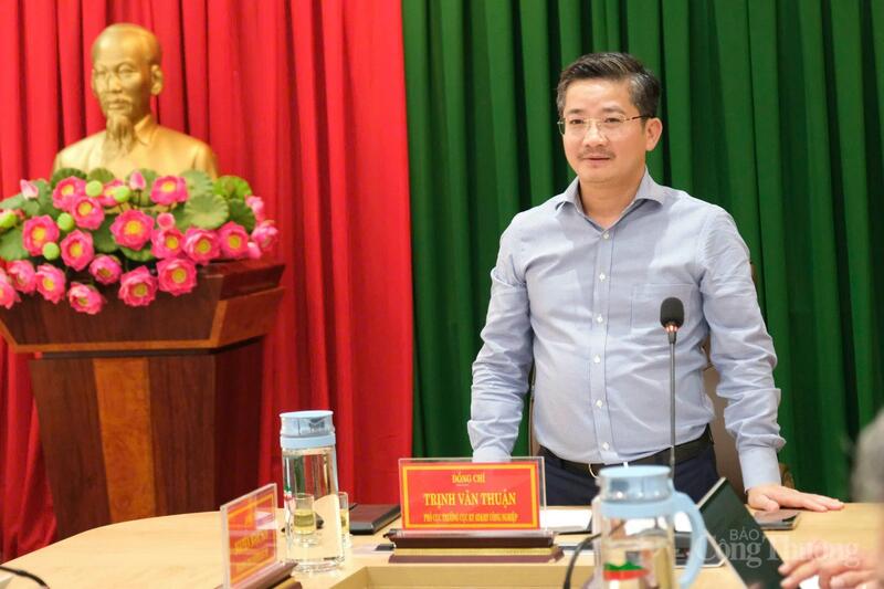 Phó Cục trưởng Cục Kỹ thuật an toàn và Môi trường công nghiệp, Chánh Văn phòng Thường trực Ban Chỉ huy PTDS, PCTT&TKCN (Bộ Công Thương). Ảnh: Lê Sơn