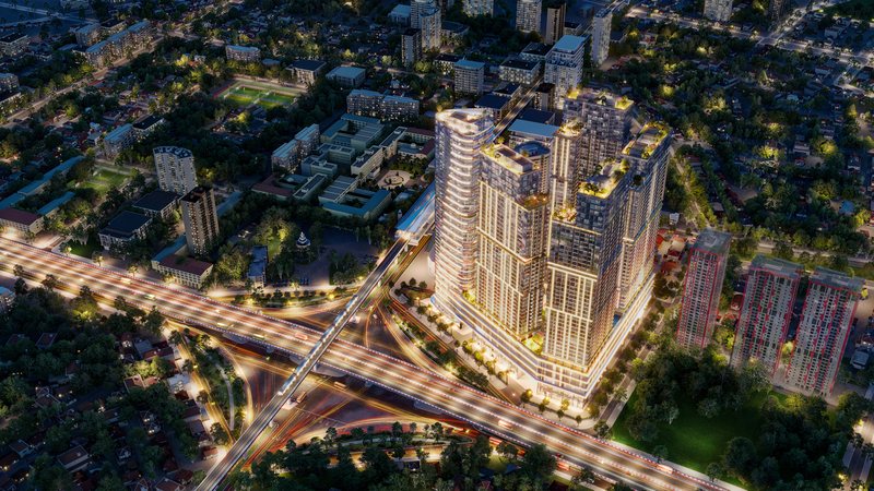 Sun Feliza Suites gần kề các trung tâm giáo dục, y tế, công viên… Ảnh: Sun Property