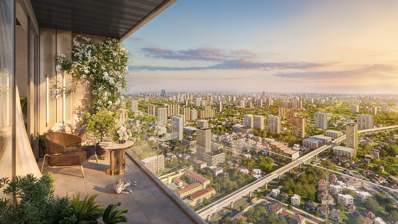 Mỗi tòa nhà tại Sun Feliza Suites sở hữu không gian sống khác biệt. Ảnh: Sun Property
