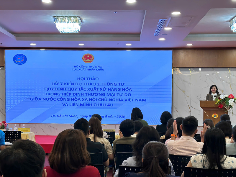 Hội thảo lấy ý kiến các doanh nghiệp, hiệp hội ngành hàng và cơ quan quản lý địa phương đối với dự thảo thông tư