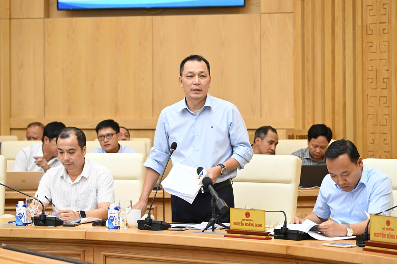 Chủ tịch HĐTV EVN Đặng Hoàng An. Ảnh: Cấn Dũng