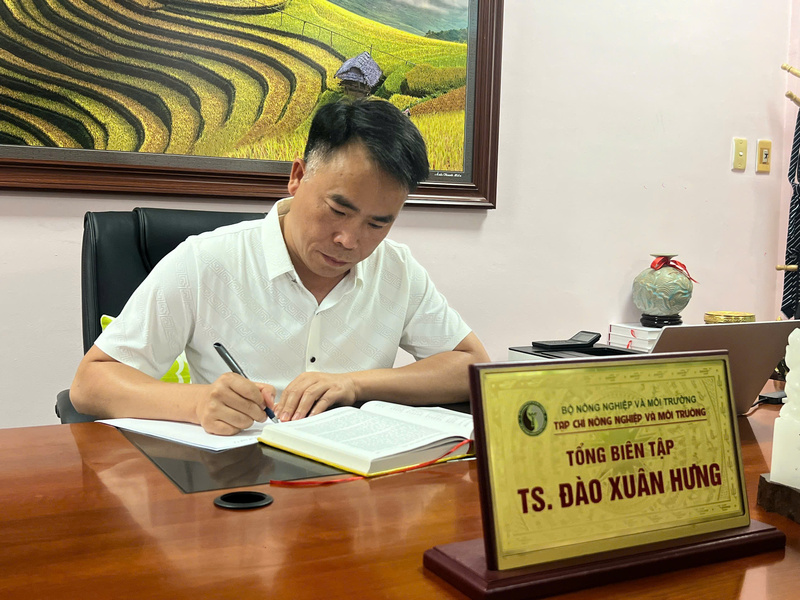 Tiến sĩ Đào Xuân Hưng - Tổng Biên tập Tạp chí Nông nghiệp và Môi trường (Bộ Nông nghiệp và Môi trường).