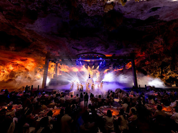 Du khách trải nghiệm nghệ thuật kết hợp ẩm thực trong không gian hang động đầu tiên tại Việt Nam