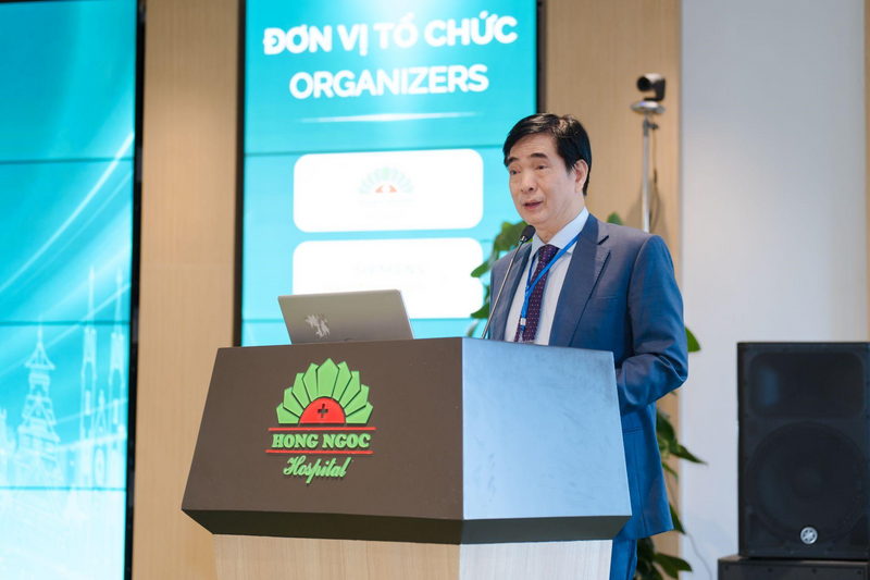 PGS.TS.BS. Hà Kim Trung phát biểu khai mạc hội thảo