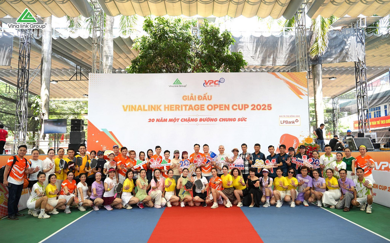 Vinalink Heritage Open Cup 2025 đã diễn ra thành công tốt đẹp
