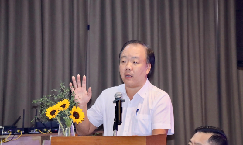 Ông Trần Hữu Linh, Cục trưởng Cục Quản lý và Phát triển thị trường trong nước