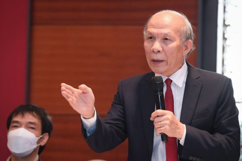 Chuyên gia kinh tế PGS.TS Đinh Trọng Thịnh. Ảnh: Anh Huy