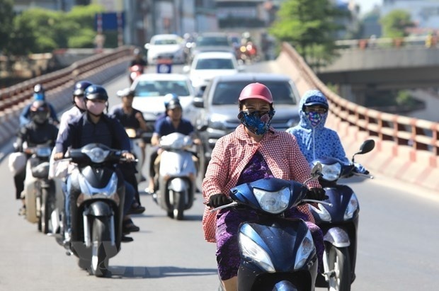Thời tiết Bắc Bộ nắng nóng. Ảnh minh hoạ