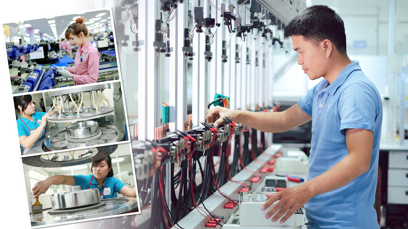Khoa học công nghệ được coi là động lực then chốt của phát triển công nghiệp. Ảnh: Quỳnh Nga