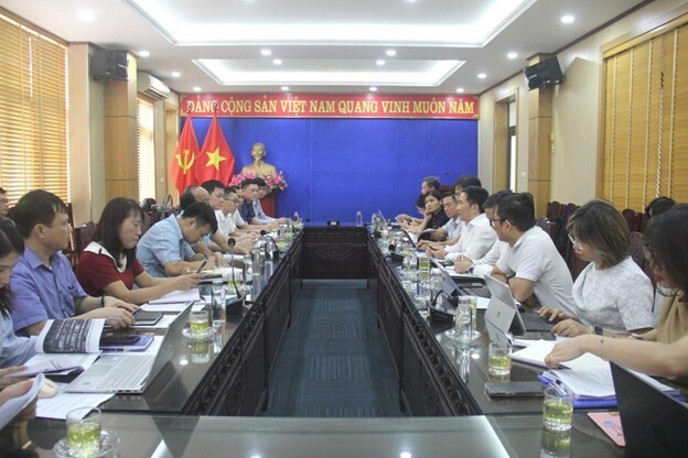 Đoàn công tác Bộ Khoa học và Công nghệ làm việc với Sở Khoa học và Công nghệ tỉnh Phú Thọ về vận hành chính quyền hai cấp. Ảnh: Bộ Khoa học và Công nghệ
