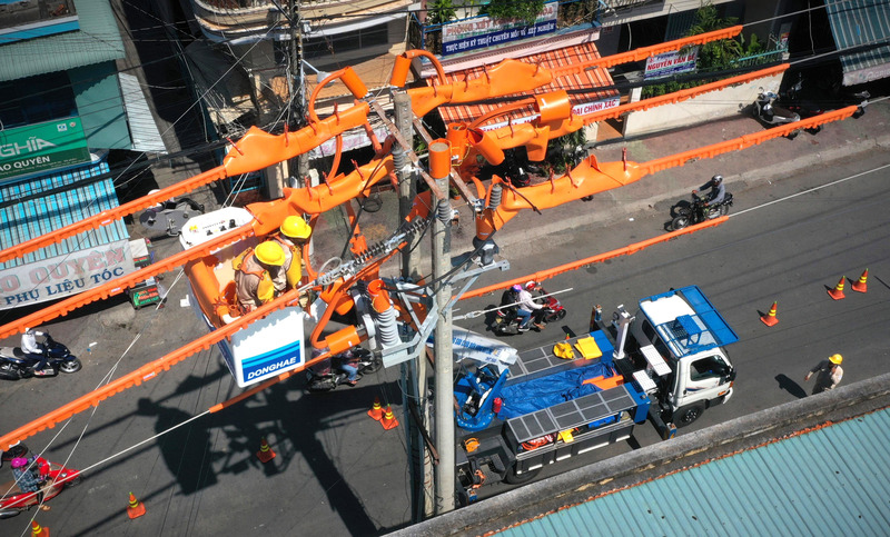 Nhiều khu vực phường - xã trên địa bàn tỉnh Đồng Tháp sẽ bị cúp điện trong ngày 14/8 đến ngày 15/8/2025 để bảo trì, sửa chữa lưới điện. Ảnh: EVNSPC.