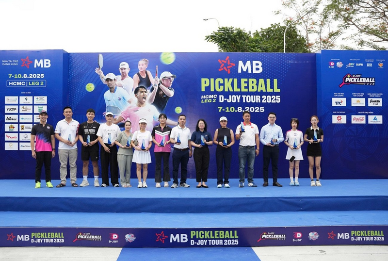 MB Pickleball D-Joy Tour 2025 - HCMC Leg 2 là chặng thứ hai của hệ thống giải đấu chuyên nghiệp D-Joy Tour 2025