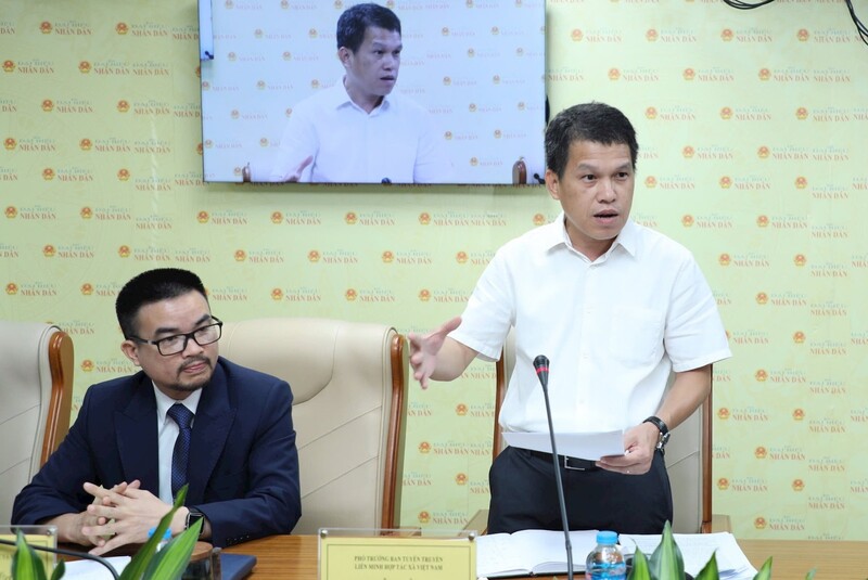 Phó Trưởng Ban Tuyên truyền, Liên minh Hợp tác xã Việt Nam Nguyễn Bảo Sơn