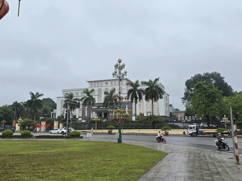 Một góc trung tâm hành chính tỉnh Lào Cai