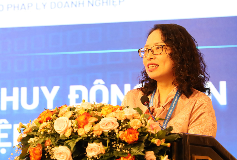 TS. Tạ Thanh Bình - Tổng Giám đốc Tổng công ty Lưu ký và Bù trừ Chứng khoán Việt Nam (VSDC). Ảnh: Minh Khuê