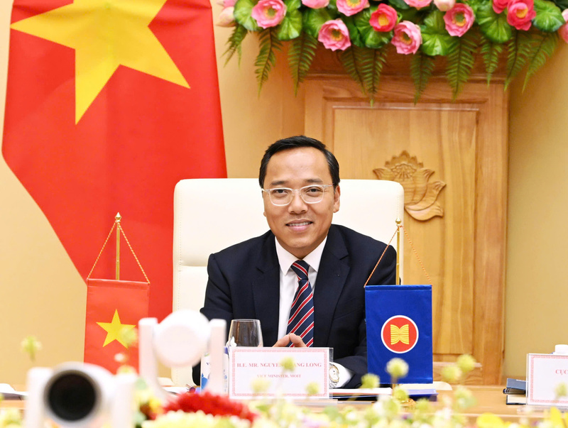 Phát biểu tại Hội nghị, Thứ trưởng Nguyễn Hoàng Long hoan nghênh những tiến triển đạt được trong việc thúc đẩy Sáng kiến APG