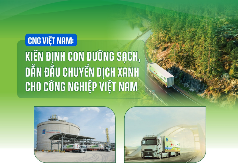 PV GAS CNG - Kiên định con đường sạch, tiên phong chuyển dịch xanh cho công nghiệp Việt Nam (Ảnh PV GAS)