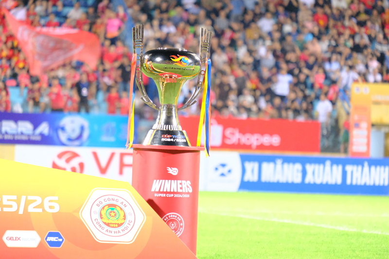 Siêu cup Quốc gia cũng được trưng bày