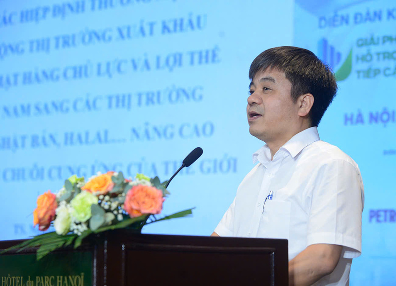 TS. Nguyễn Văn Hội đánh giá cao cơ hội khai thác thị trường từ các FTA thế hệ mới. Ảnh: NH