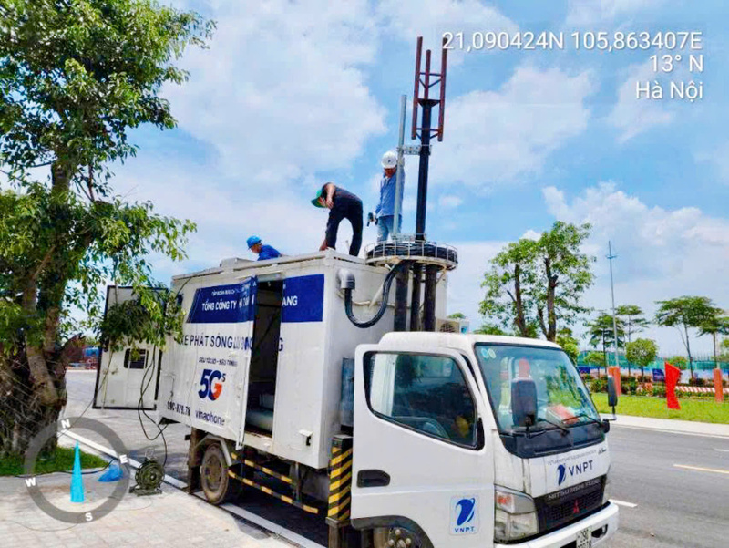VNPT đã tăng cường năng lực mạng di động Vinaphone tại 10 khu vực trọng điểm ở Hà Nội.