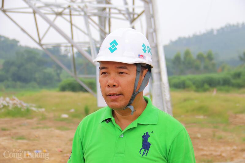 Ông Đoàn Xuân Mạnh, Trưởng phòng dự án điện, Công ty Cổ phần Tập Đoàn PC1. Ảnh: Thanh Tuấn