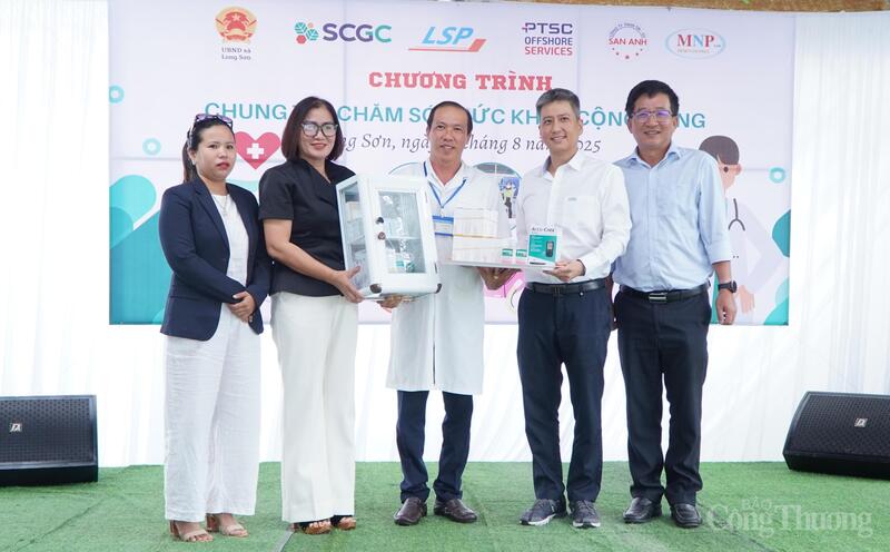 Công ty TNHH Hóa dầu Long Sơn và các đối tác chung tay vì sức khỏe cộng đồng