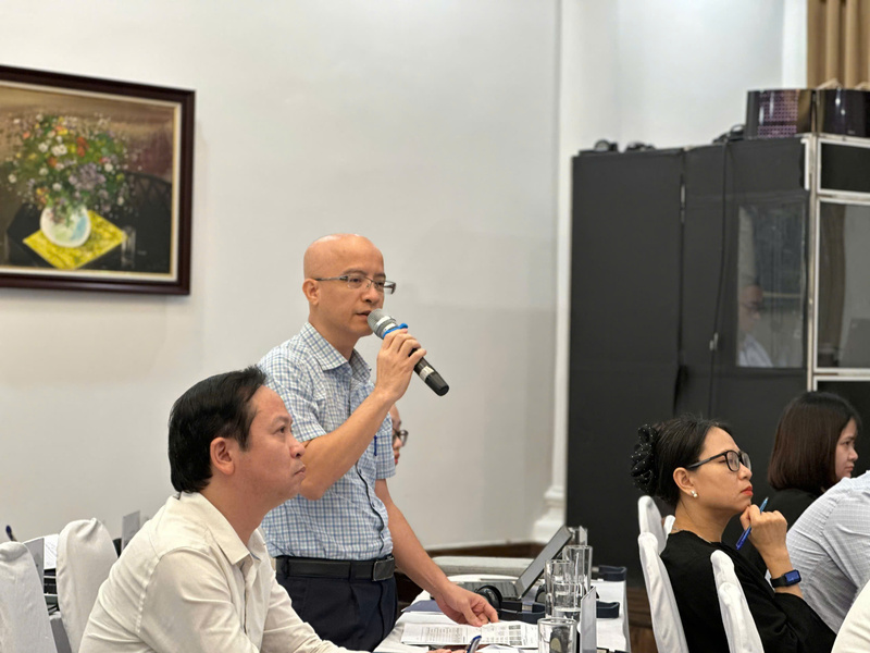Ông Phạm Công Thảo, đại diện Hiệp hội Thép Việt Nam. Ảnh Đỗ Nga