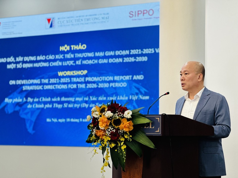 Ông Vũ Bá Phú, Cục trưởng Cục Xúc tiến thương mại, Bộ Công Thương. Ảnh: Đỗ Nga