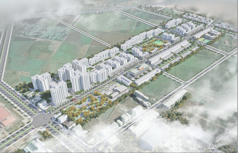 Phối cảnh dự án Chung cư An Nghiệp.