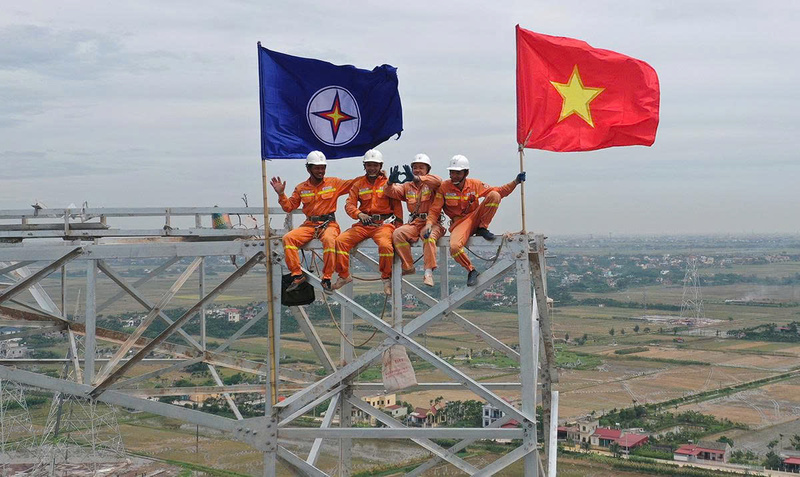 Thi công đường dây 500kV mạch 3