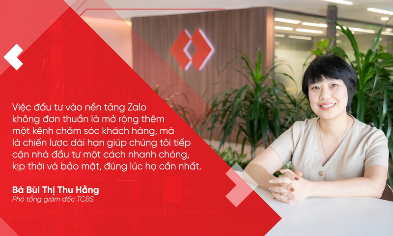 Zalo – cầu nối chiến lược trong hành trình số hóa của TCBS - 3