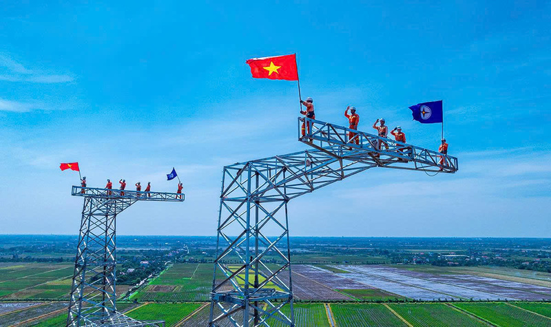 Công trình đường dây 500kV mạch 3 là biểu tượng của ý chí, quyết tâm và thần tốc