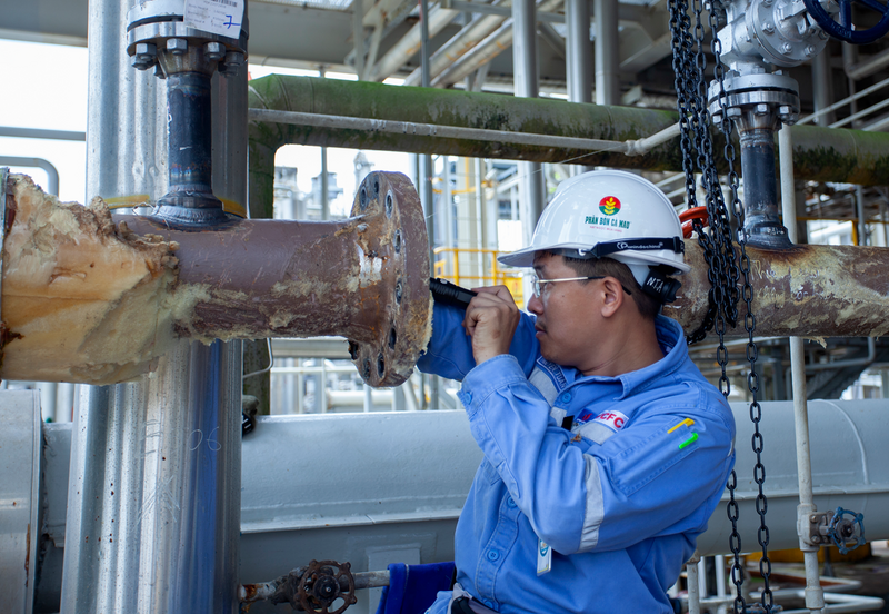 Dự kiến BDSC tổng thể Nhà máy Đạm Cà Mau diễn ra trong 16 ngày (Ảnh PVCFC)