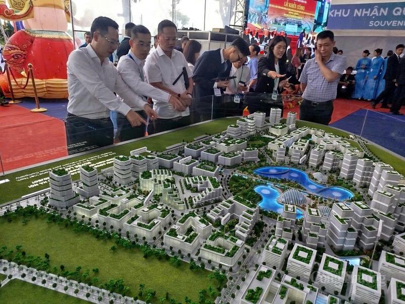 Mô hình dự án. Ảnh: Hải Sơn