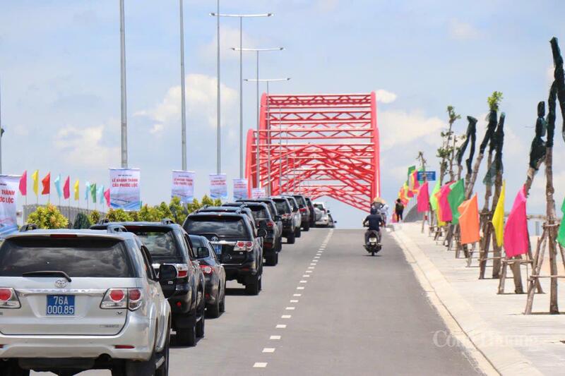 Cầu Phước Lộc góp phần tăng lực kết nối giao thông thông suốt trên địa bàn tỉnh Quảng Ngãi