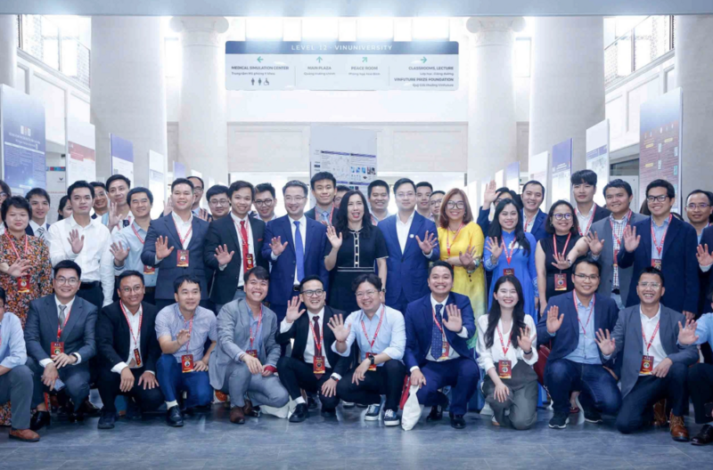 Các trí thức trẻ Việt Nam toàn cầu tham dự Diễn đàn Trí thức trẻ Việt Nam toàn cầu lần thứ 6, năm 2025 với chủ đề "Trí thức trẻ VN toàn cầu góp sức cùng đất nước bước vào kỷ nguyên mới" - Ảnh: Tuấn Minh
